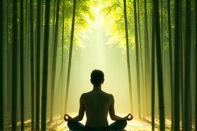 森での瞑想